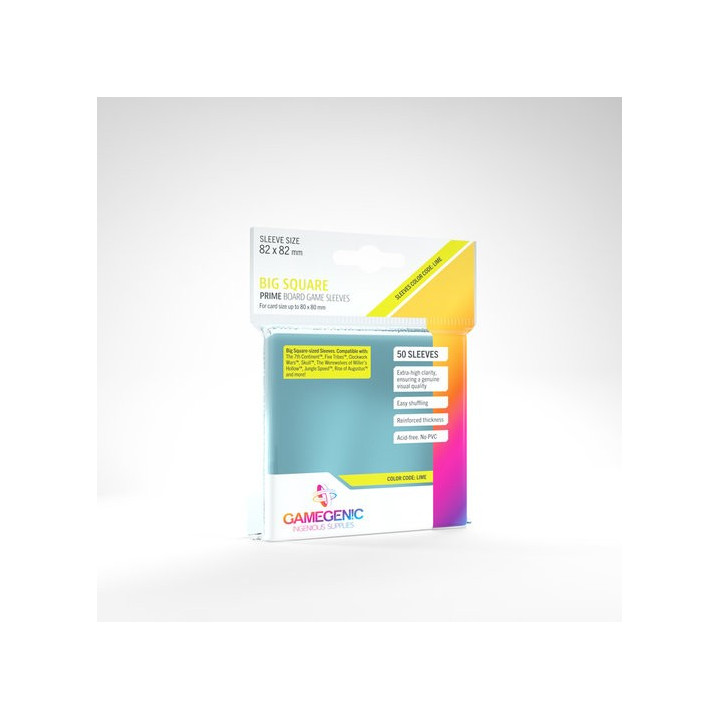 A TRIER - x50 Matte Sleeves Gamegenic - Big Square 82x82
