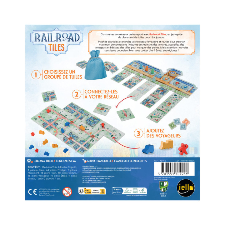 Railroad Tiles _ FAMILIENSPIELE