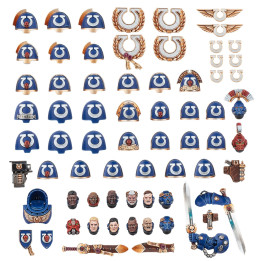 Améliorations et Décalcos des Ultramarines - SPACE MARINES