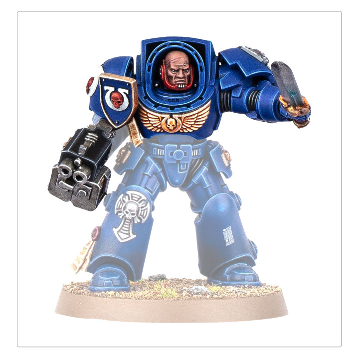 Améliorations et Décalcos des Ultramarines - SPACE MARINES