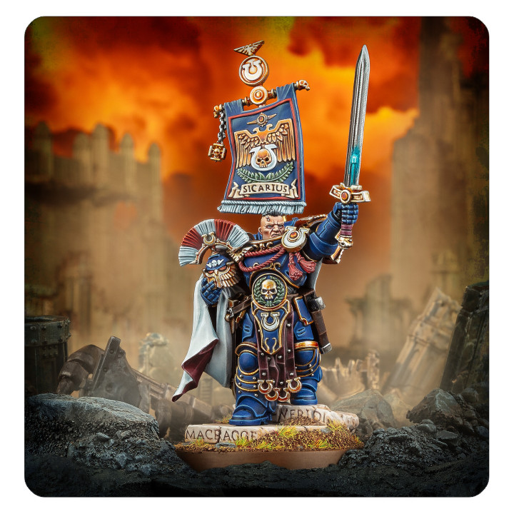 SPACE MARINES - Cato Sicarius