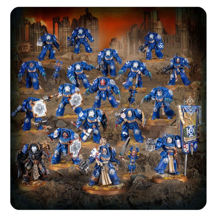 SPACE MARINES - Bataillon Space Marines: Crux Terminatus