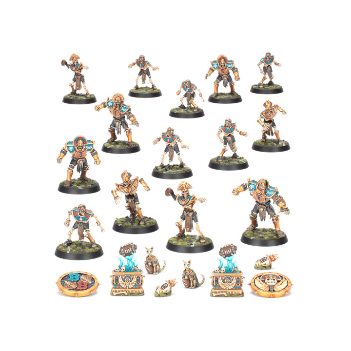 Blood Bowl-Mannschaft der Grabkönige: Die Nehekhara-Albträume _ BLO...