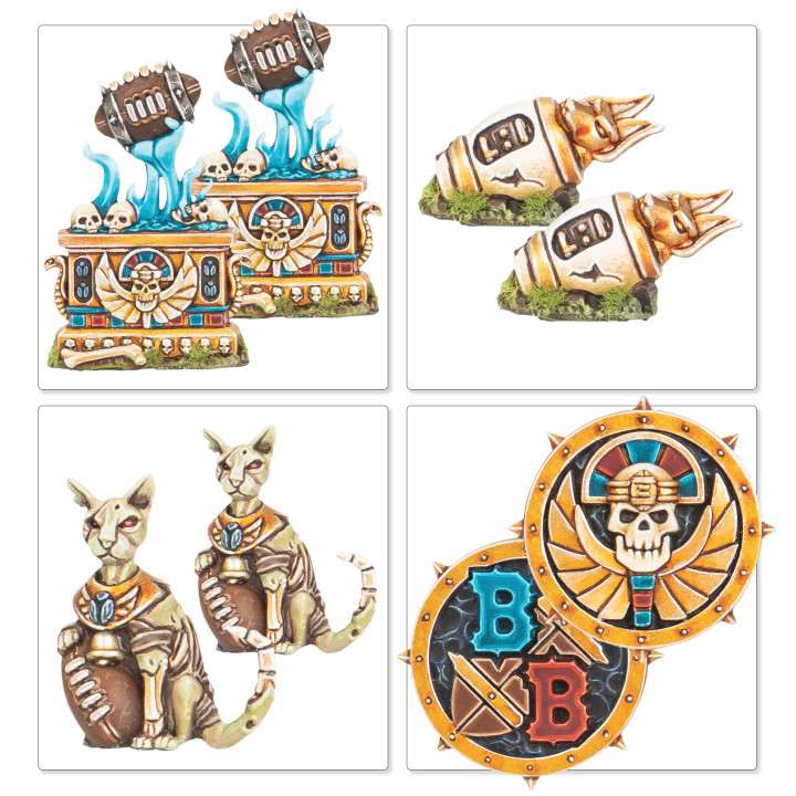 Blood Bowl-Mannschaft der Grabkönige: Die Nehekhara-Albträume _ BLO...