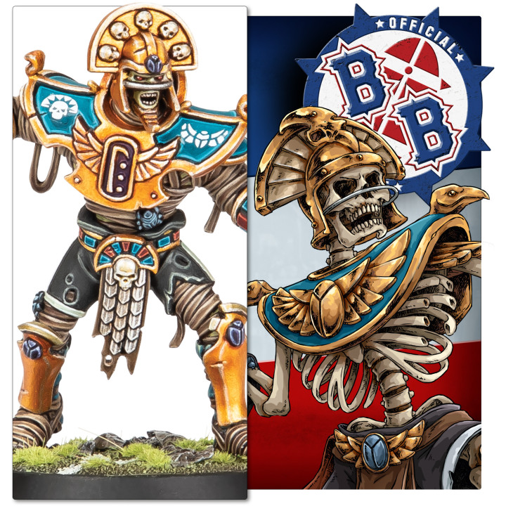 Blood Bowl-Mannschaft der Grabkönige: Die Nehekhara-Albträume _ BLO...