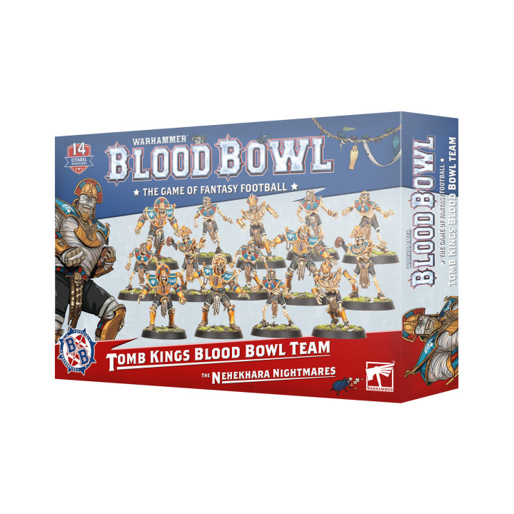 Tomb Kings Blood Bowl Team: The Nehekhara Nightmares - BLOOD BOWL