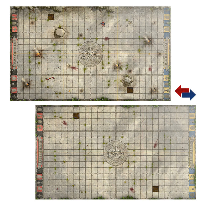 Équipe de Bretonniens: Terrain et Fosses Double Face