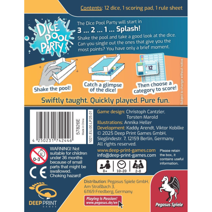 Dice Pool Party - GIOCHI DA TAVOLO