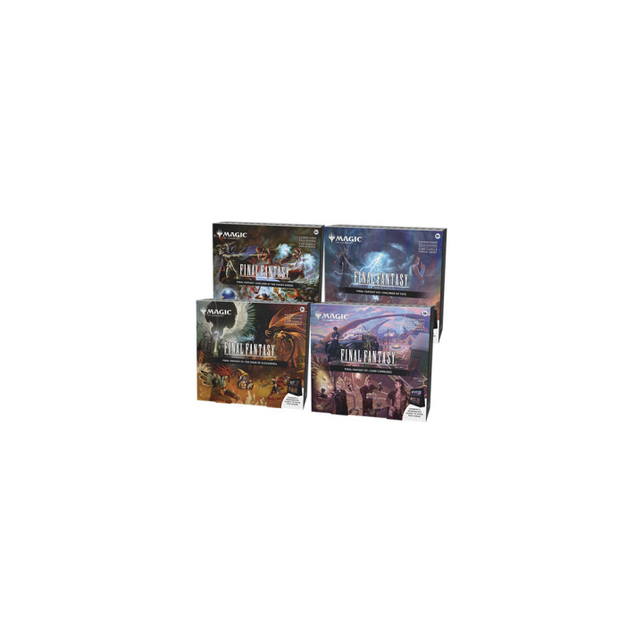 MAGIC : L’ASSEMBLÉE - Magic the Gathering : FINAL FANTASY - Lot des 4 Scene Box