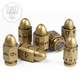 DÉS : Top Brass Dice Set