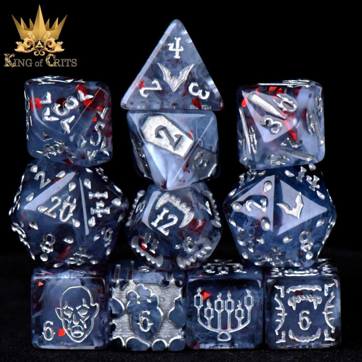 Vampiric Bloodline 11 Dice Set - Dice