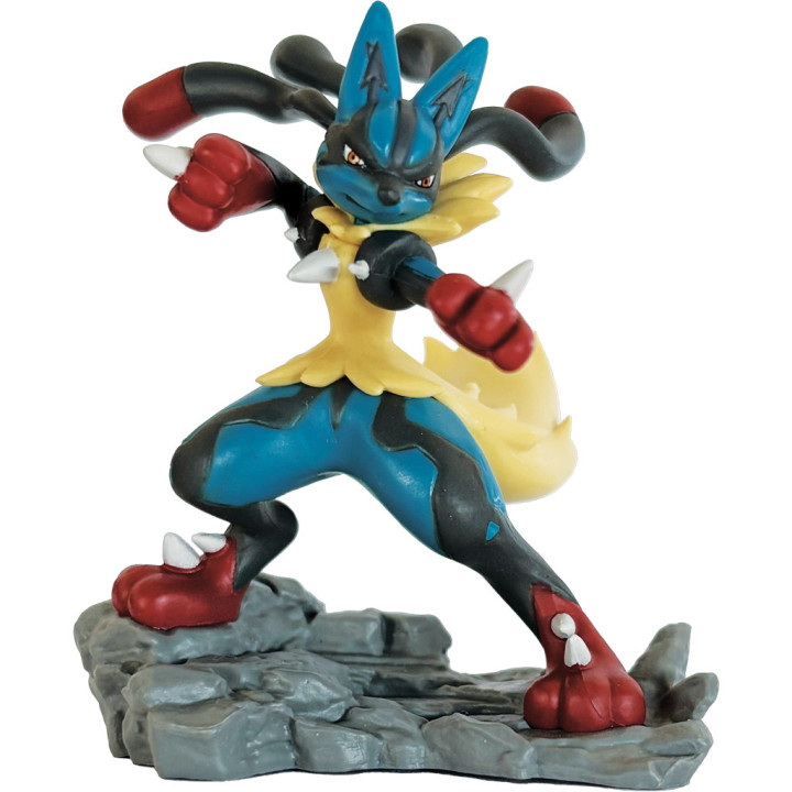 Pokémon : Coffret Premium Figurine Pokémon Mega Lucario - POKÉMON –...