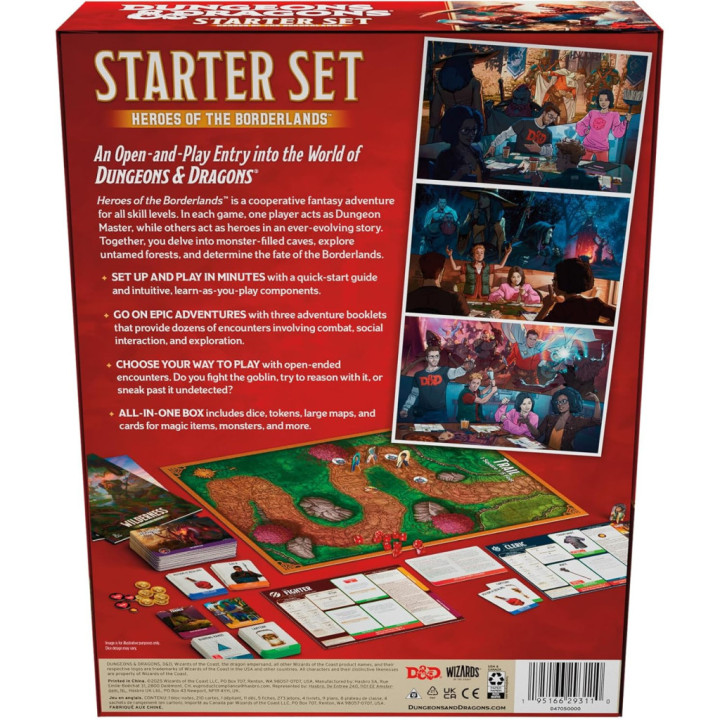 D&D - Starter Set: Heroes of the Borderlands _ ZU SORTIEREN