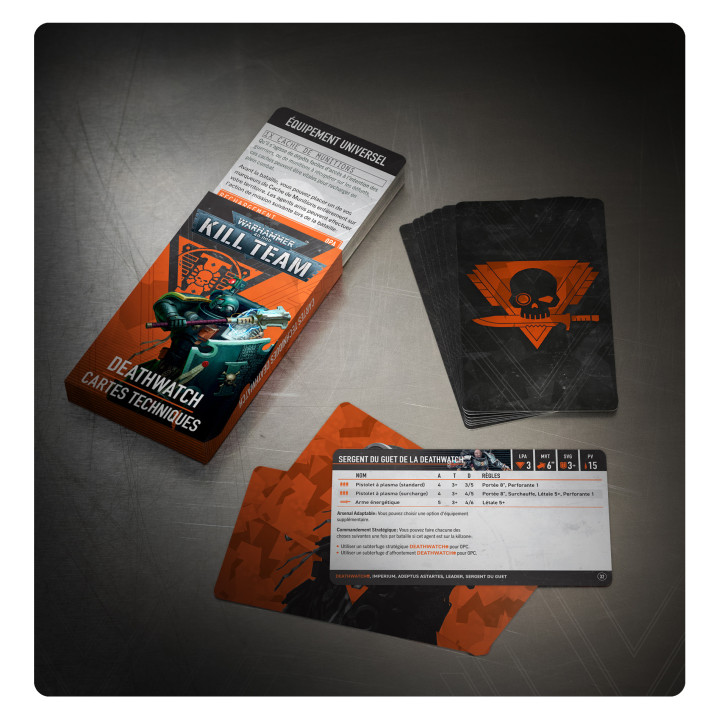 Kill Team: Deathwatch – Datacards - KILL TEAM