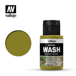 PEINTURES - Model Wash - Dark Green (76.512)