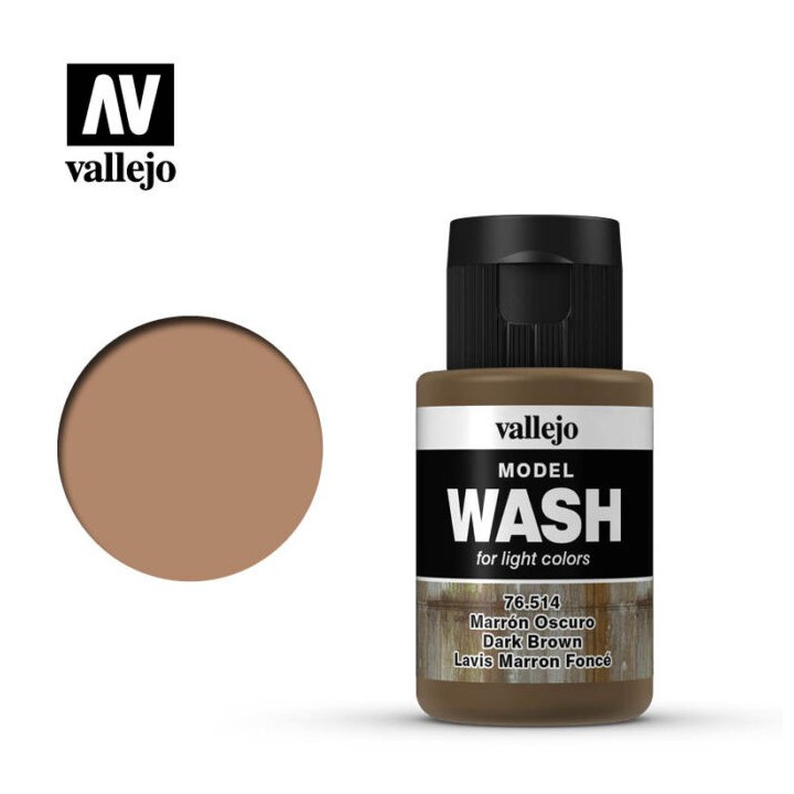 PEINTURES - Model Wash - Dark Brown (76.514)