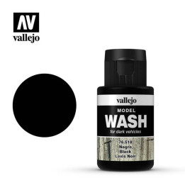PEINTURES - Model Wash - Black (76.518)