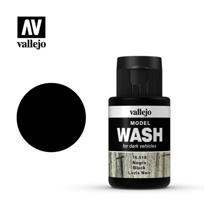 PEINTURES - Model Wash - Black (76.518)
