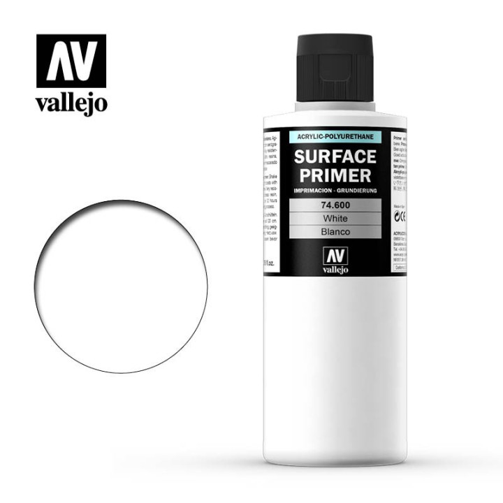 PEINTURES - Surface Primer - White 200ml (74.600)