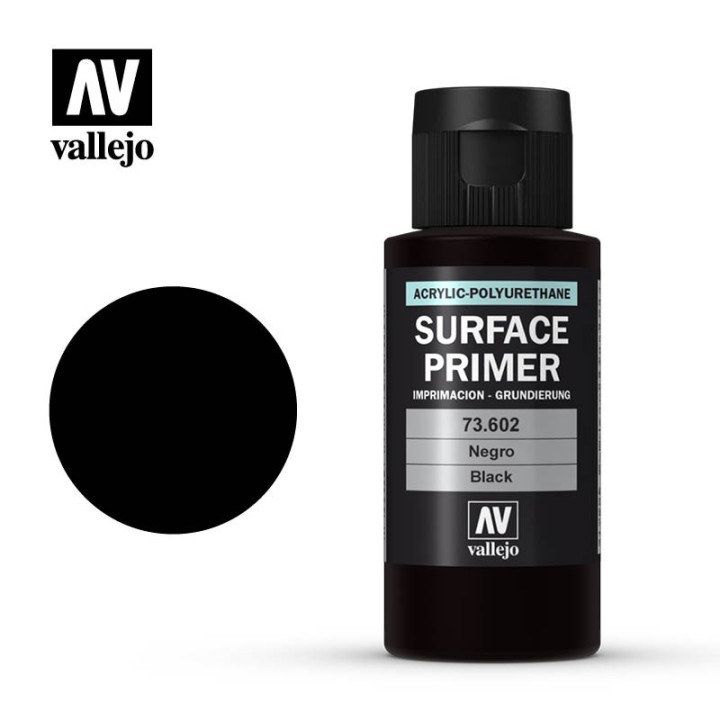 Surface Primer - Black 60ml (73.602) - PITTURE