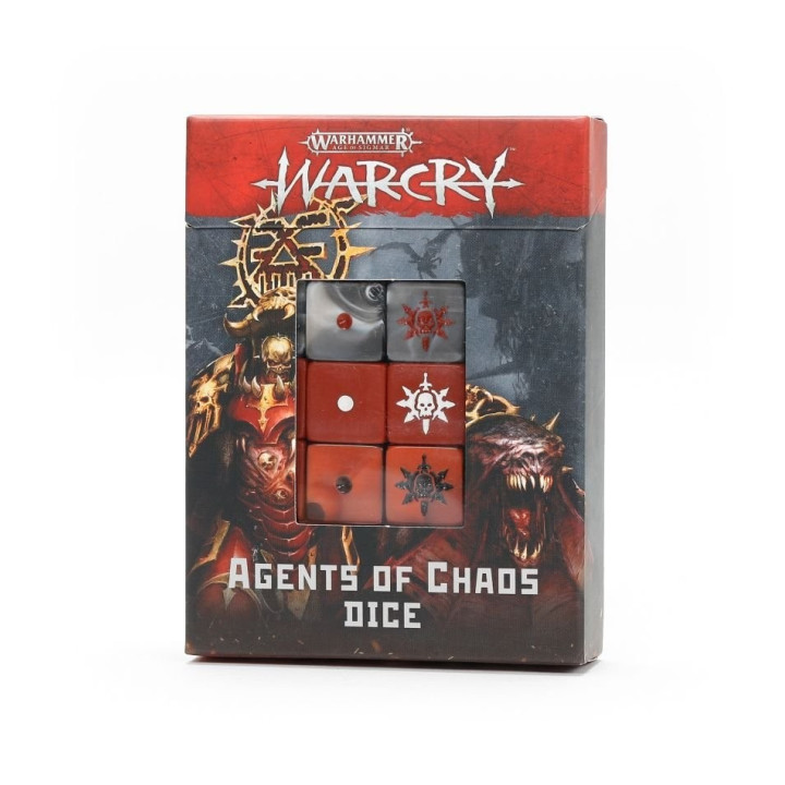 FIGURINES - Warcry - Set de dés Agents du Chaos