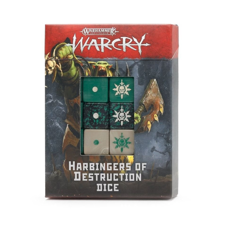 Warcry - Set of Dice Heralds of Destruction - MINIS