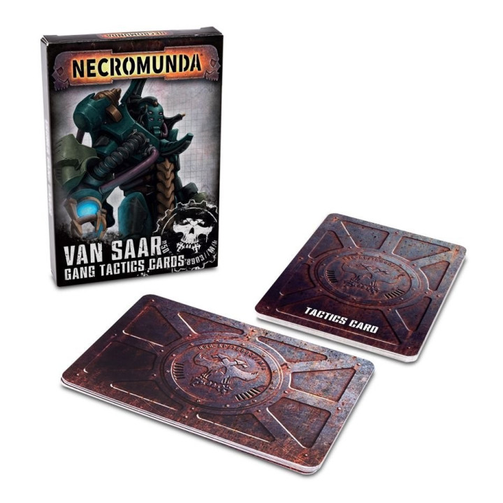Necromunda - Van Saar Gang Tactics Cards - FIGURINEN