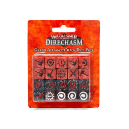 FIGURINES - Warhammer Underworlds : Direchasm - Grand Alliance Chaos Dice Set