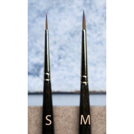PINCEAUX - Squidmar: Kolinsky Miniature Paintbrush - Individual
