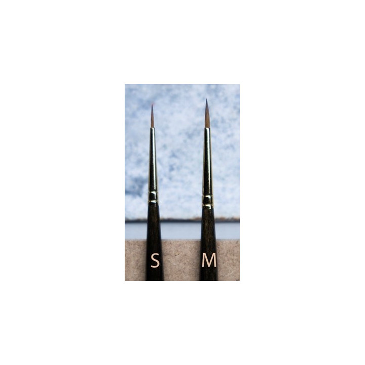 PINCEAUX - Squidmar: Kolinsky Miniature Paintbrush - Individual