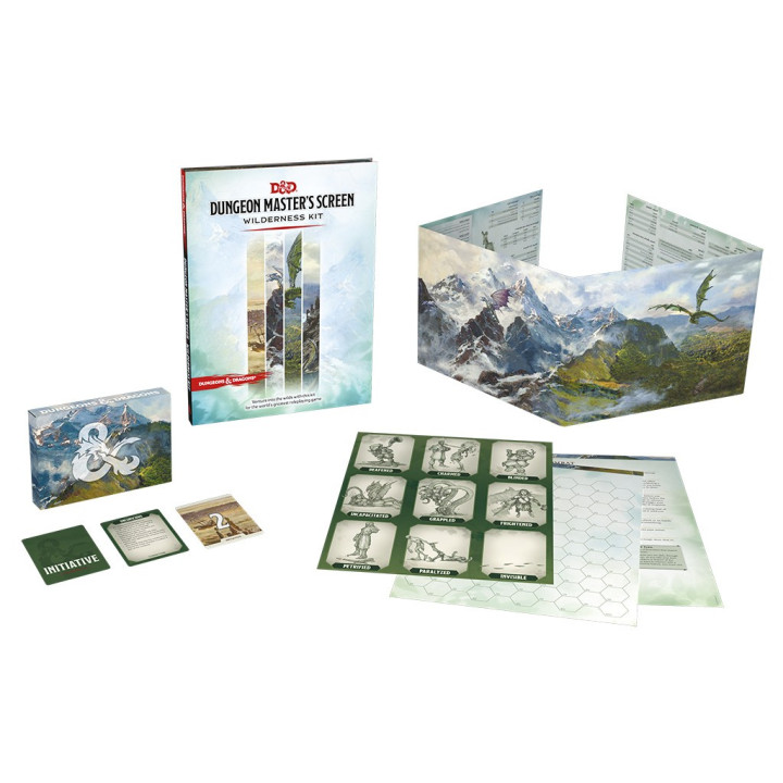 JEUX DE SOCIÉTÉ - Dungeons & Dragons - Dungeon Master's Screen Wilderness Kit