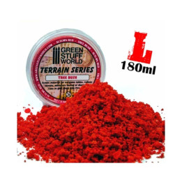 Foam Flocage - Autumn Red - 180ml - L - BASING MATERIALS