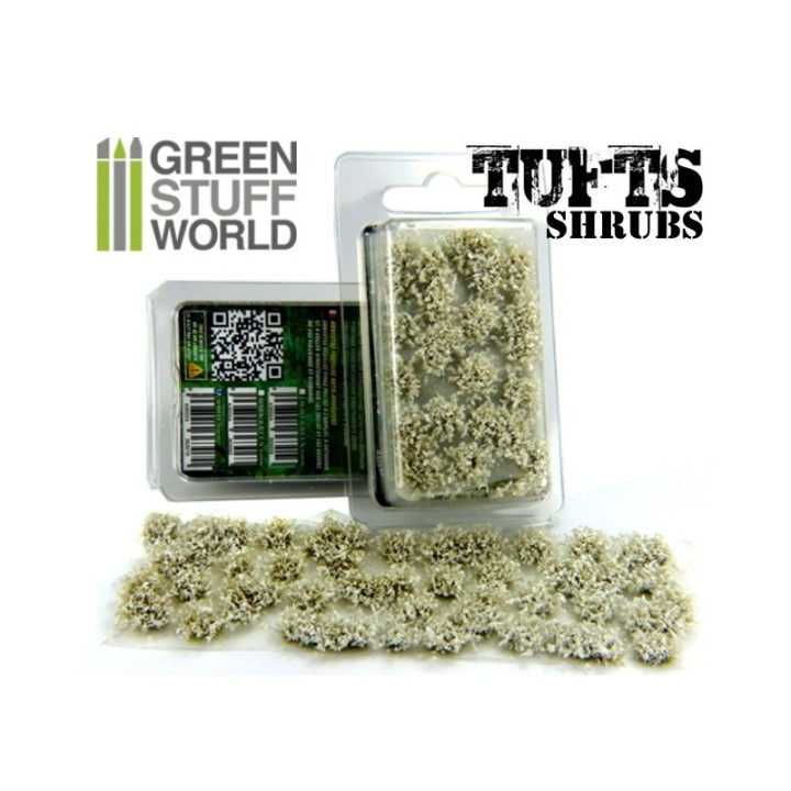 Tofts of Drinks - 6mm - Auto-Duct - WHITE - GRASS TUFTS