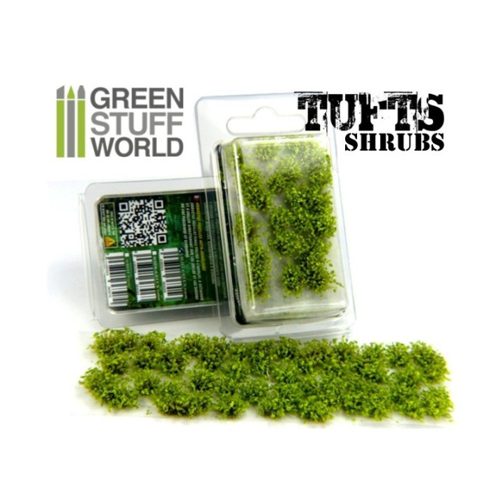Tufts of Drinks - 6mm - Auto-Duct - CLAIR GREEN - GRASS TUFTS