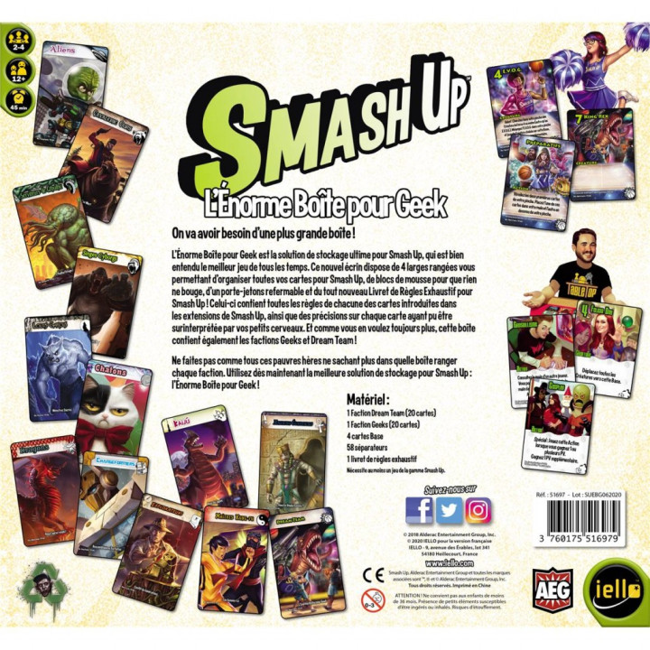 Smash Up - The Huge Box for Geek - BOARD GAMES