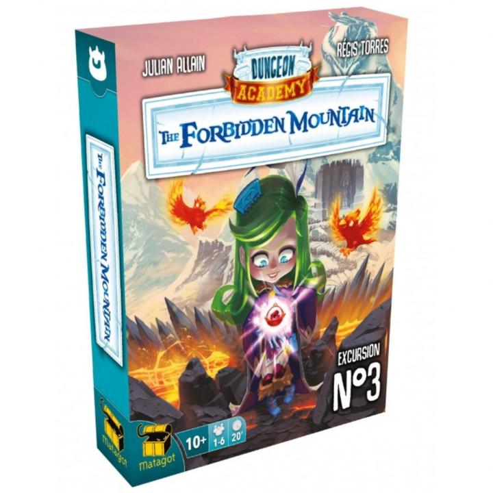 Dungeon Academy - The Forbidden Mountain - BOARD GAMES