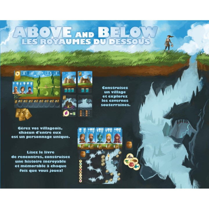 Above and Below - The Kingdoms of the Underworld - BOARD GAMES