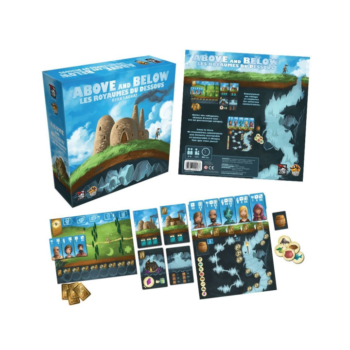 Above and Below - Les Royaumes du Dessous - GESELLSCHAFTSSPIELE