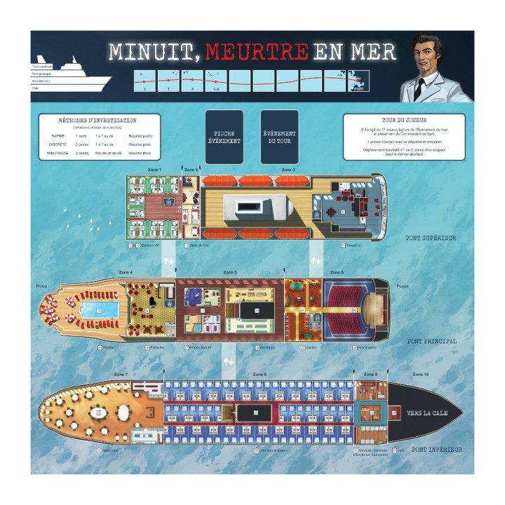 Midnight Murder at Sea - INVESTIGATIVE GAMES