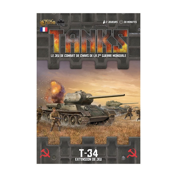 Tanks - Extension de jeu T-34 - GIOCHI DA TAVOLO