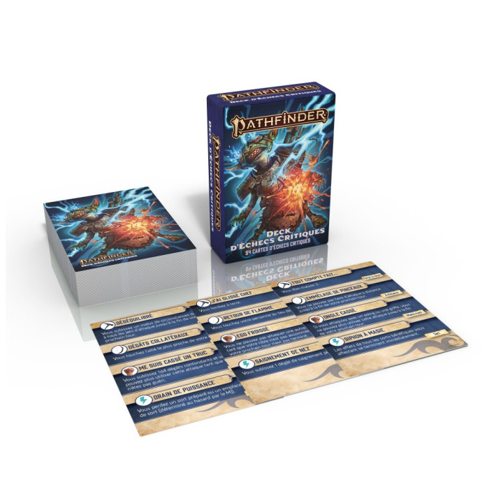 Pathfinder 2 - Deck d'Echecs Critiques - MEDIEVALE E FANTASY