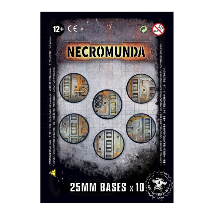 25mm Necromunda bases - MINIS