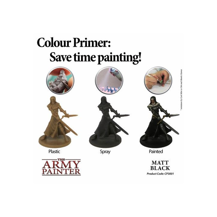 A TRIER - Primer - Matt Black