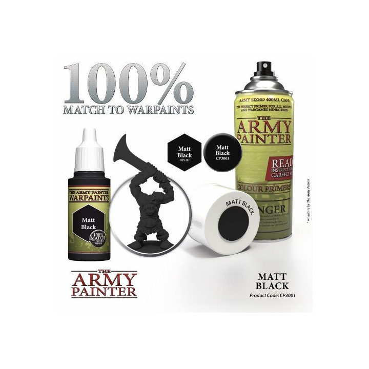 A TRIER - Primer - Matt Black
