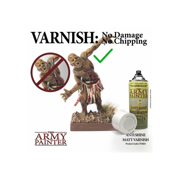 Primer - Anti Shine Matt Varnish - ANSTRICHE