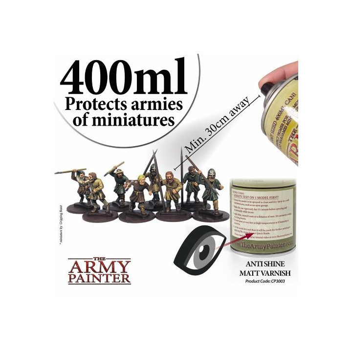 Primer - Anti Shine Matt Varnish - ANSTRICHE