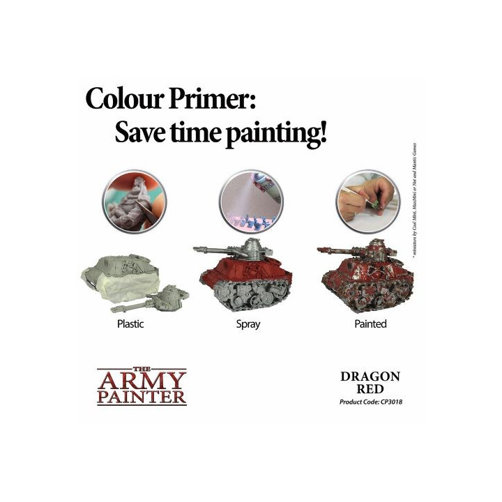 Primer - Dragon Red - ANSTRICHE