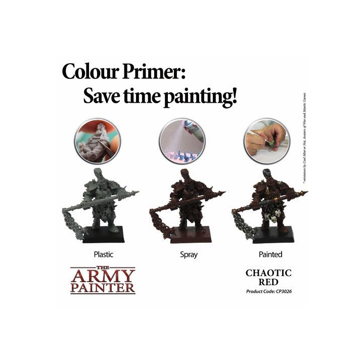 PEINTURES - Primer - Chaotic Red