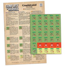 Conflict of Heroes - Guadalcanal US Army - BOARD GAMES