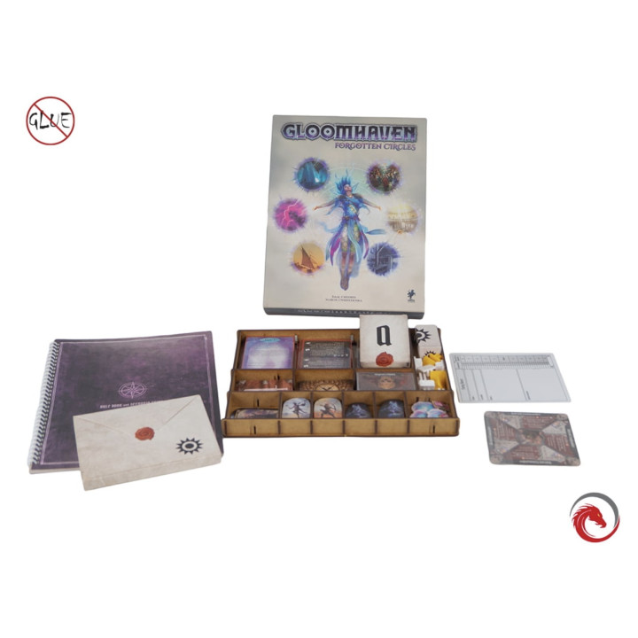 JEUX DE SOCIÉTÉ - Mini-Insert E-Raptor - Gloomhaven Forgotten Circles